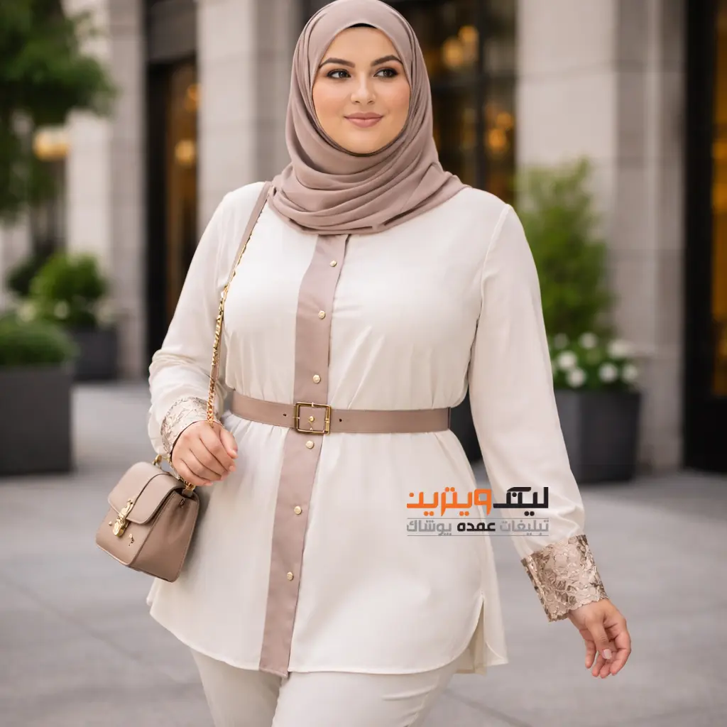 شومیز سایز بزرگ زنانه عمده | شومیز و شلوار سایز بزرگ زنانه | دختری با شومیز شلوار زنانه برای افراد چاق در خیابان